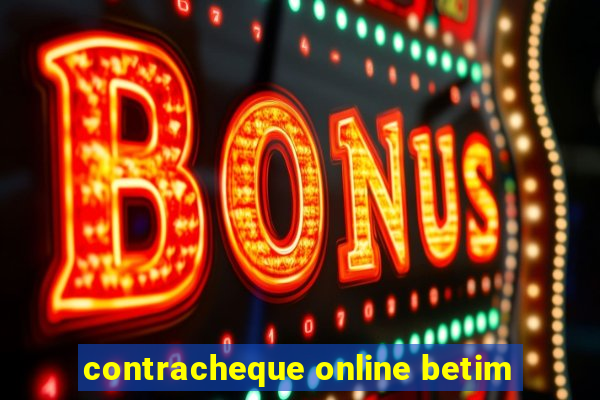 contracheque online betim